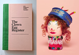 AI Poetry Workshop - image prompt -Clown Egg Register